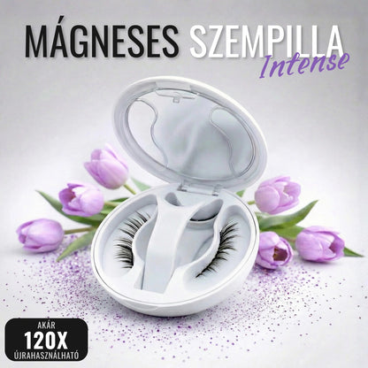 LumiLash™ Intense mágneses szempilla készlet elegáns tároló tokban applikátorral, természetes hatású újrahasználható műszempilla akár 120 használatra