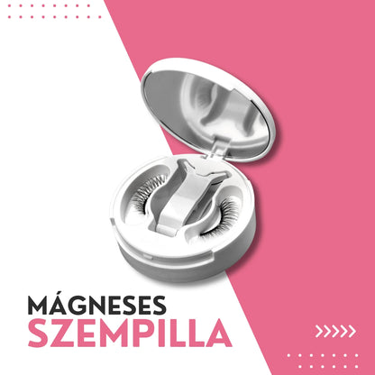 Ayori LumiLash™ mágneses szempilla prémium csomagolásban, elegáns tükörrel és applikátorral.