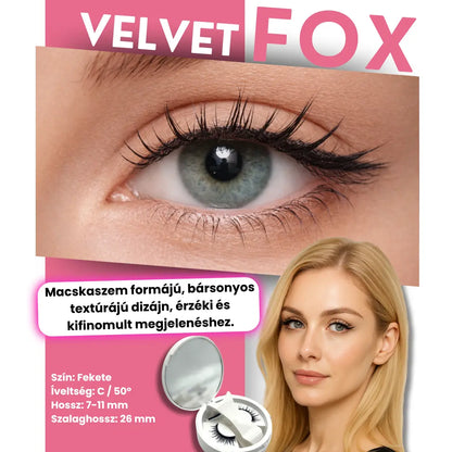 Ayori LumiLash™ Velvet Fox – karakteres, mégis könnyed mágneses szempilla modern nőknek.