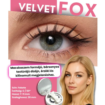 Ayori LumiLash™ Velvet Fox – karakteres, mégis könnyed mágneses szempilla modern nőknek.